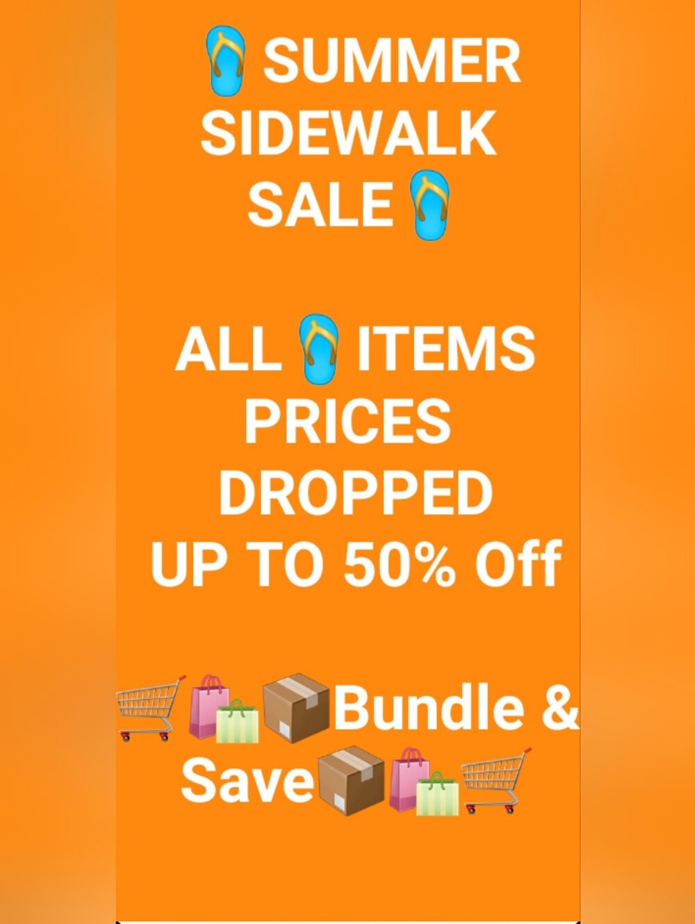 🩴SUMMER SIDEWALK SALE🩴